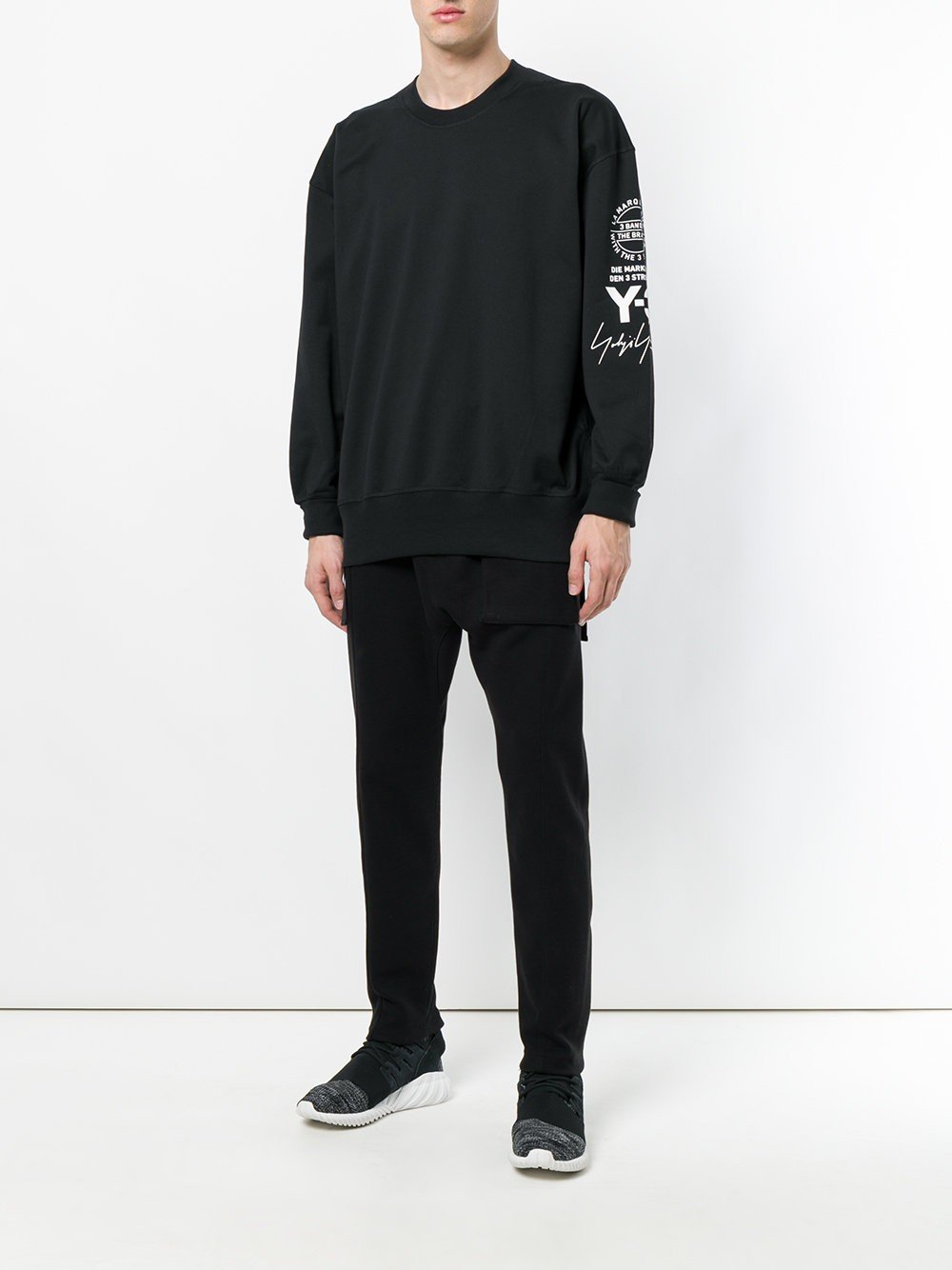 Graphic Crew Sweater