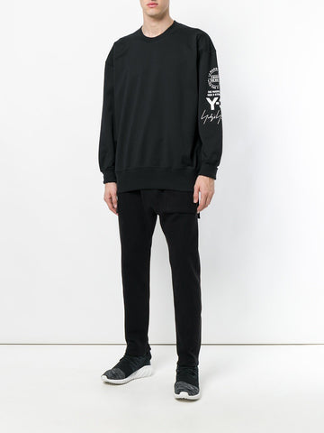 Graphic Crew Sweater