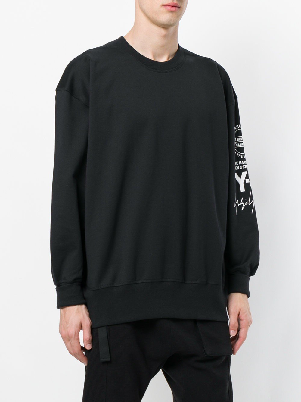 Graphic Crew Sweater