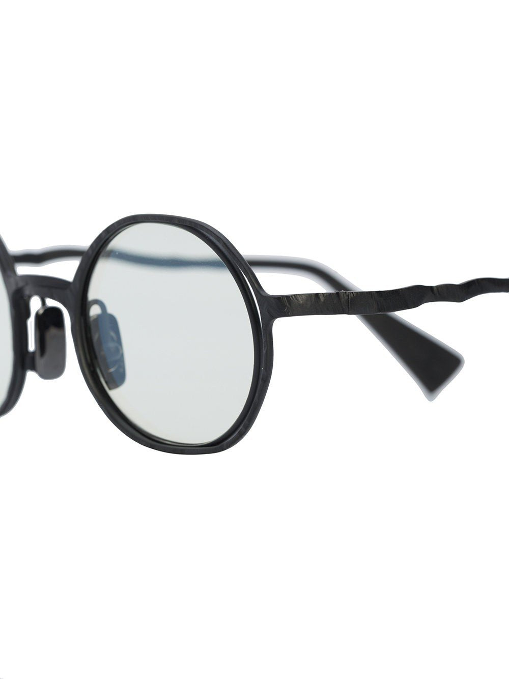 Maske H11 45-22 Black Matte Sunglasses Green Lens
