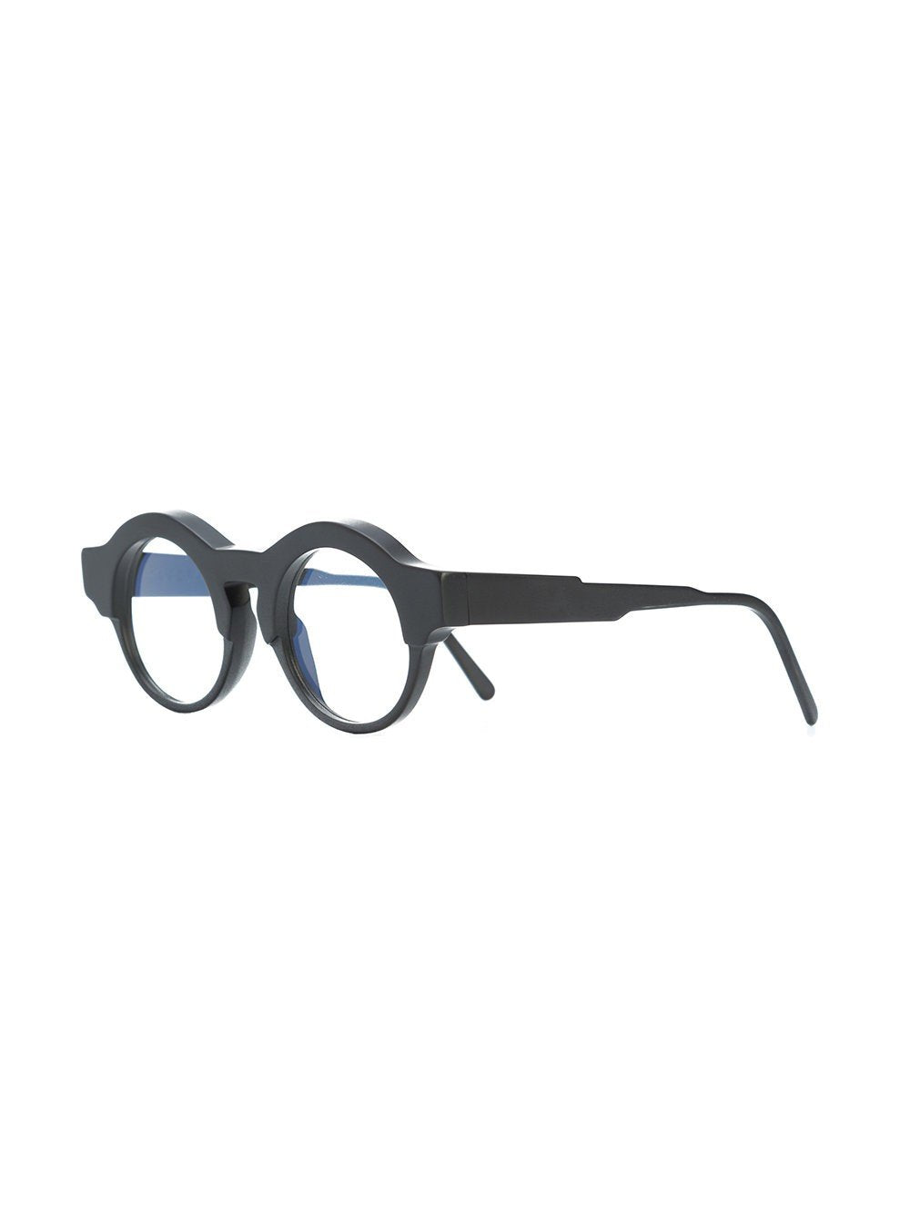 K9 Matte BlackRound Sunglasses