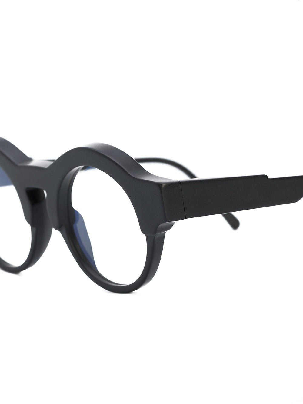 K9 Matte BlackRound Sunglasses