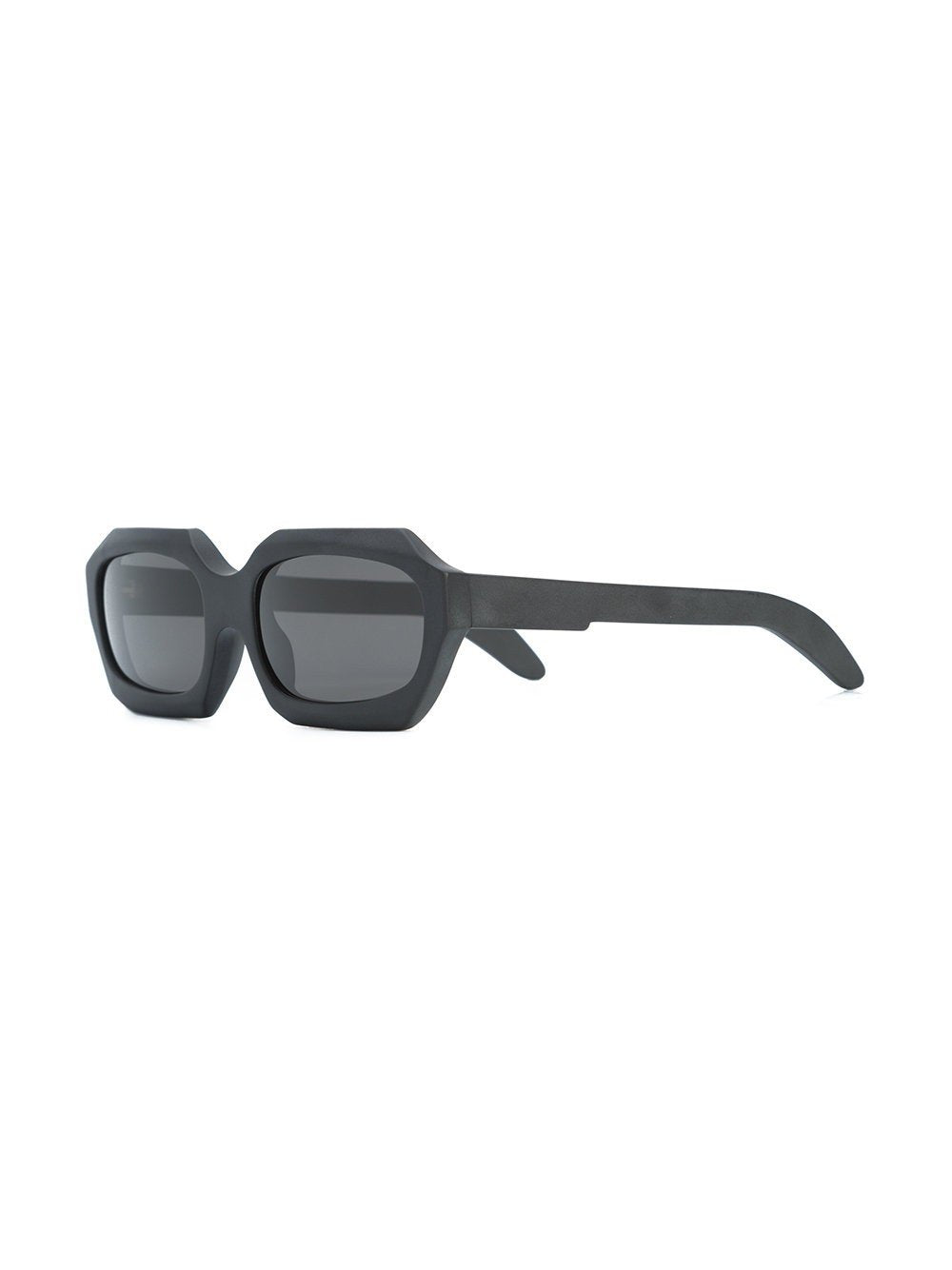 Maske X2 Matte Black Rectangular Frame Sunglasses