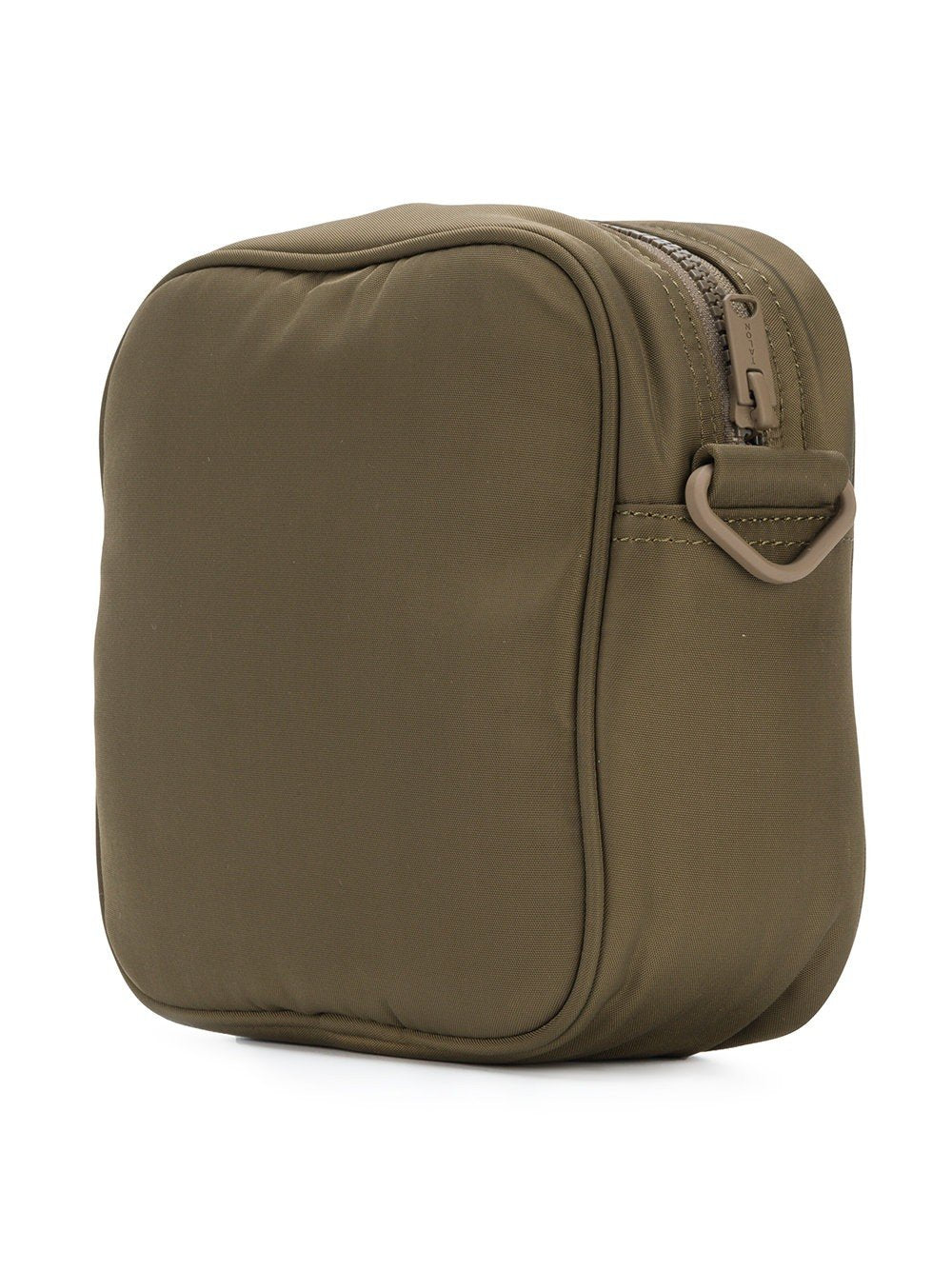 Unisex Cross Body Bag Square Kaki