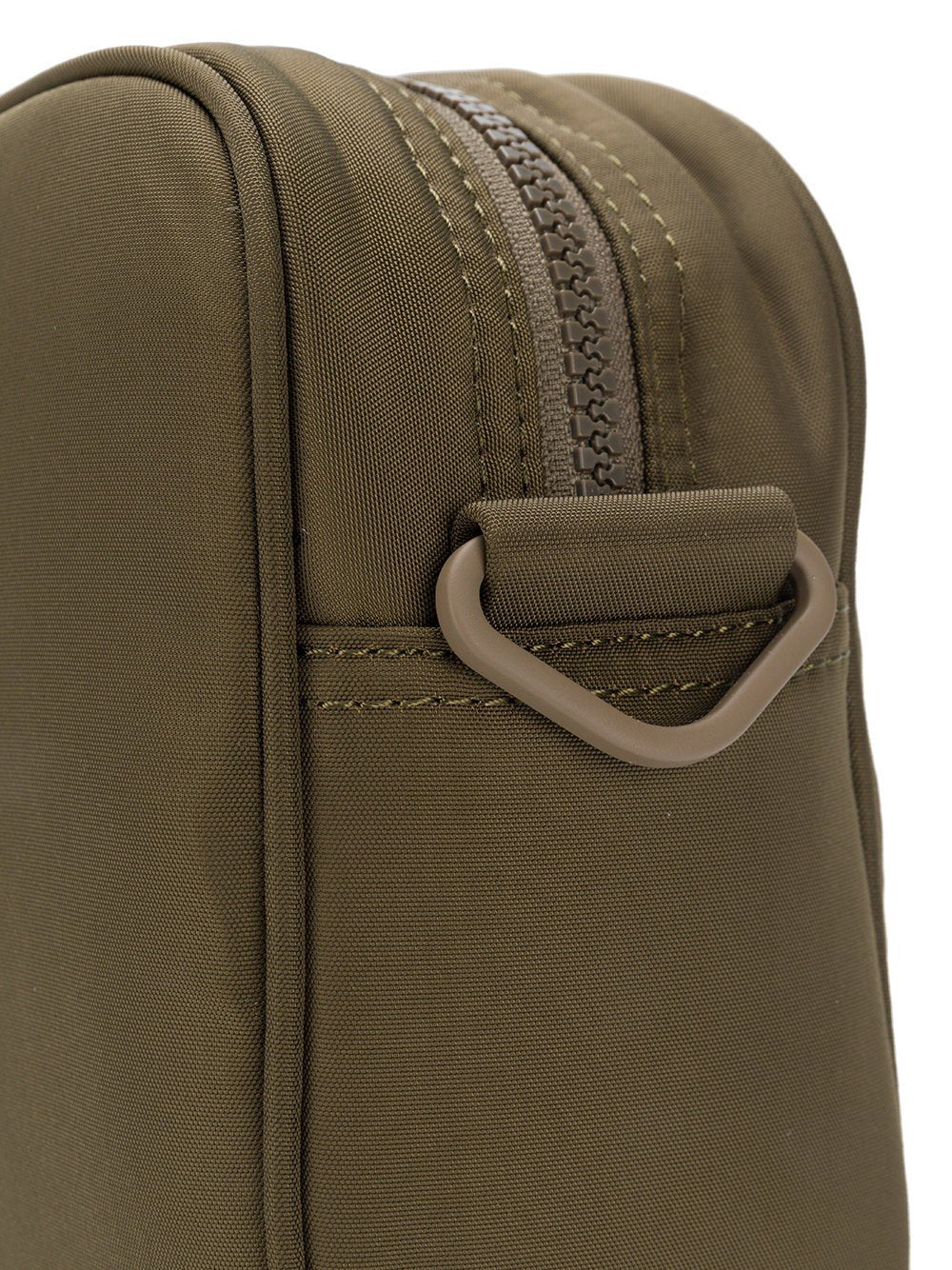 Unisex Cross Body Bag Square Kaki