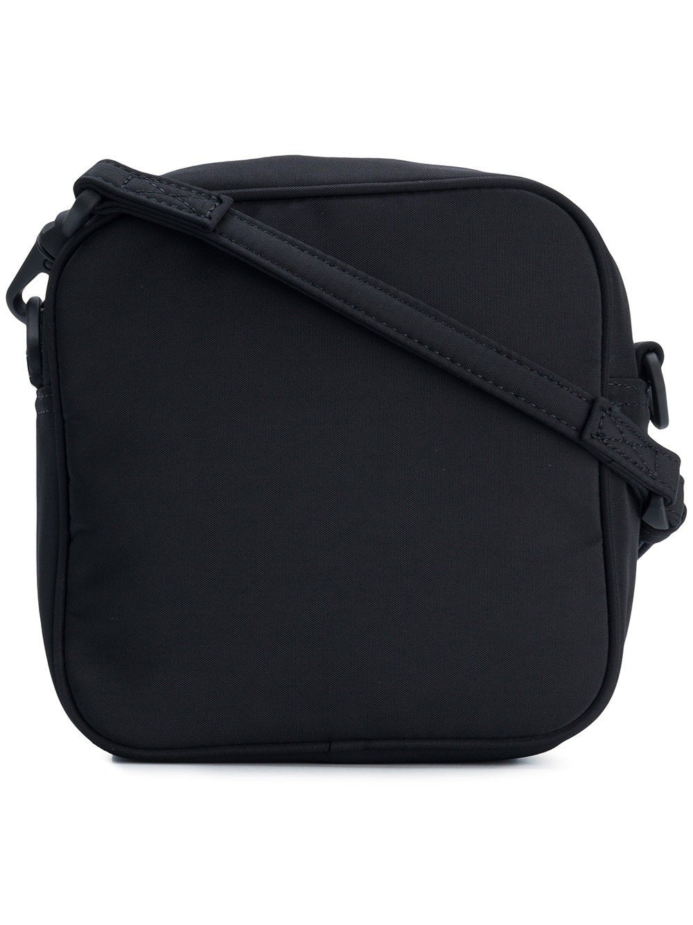 Unisex Cross Body Bag Square Black