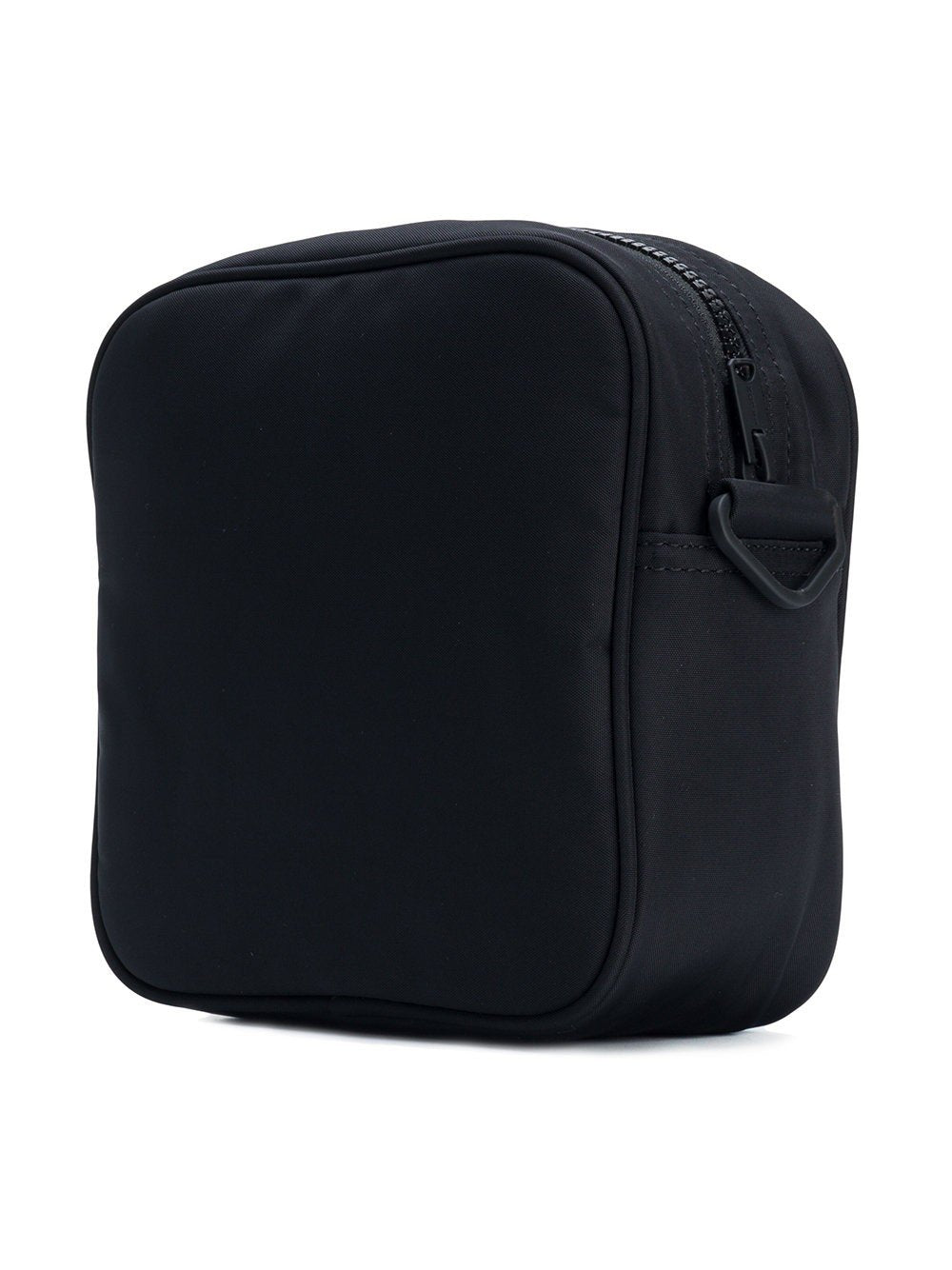 Unisex Cross Body Bag Square Black
