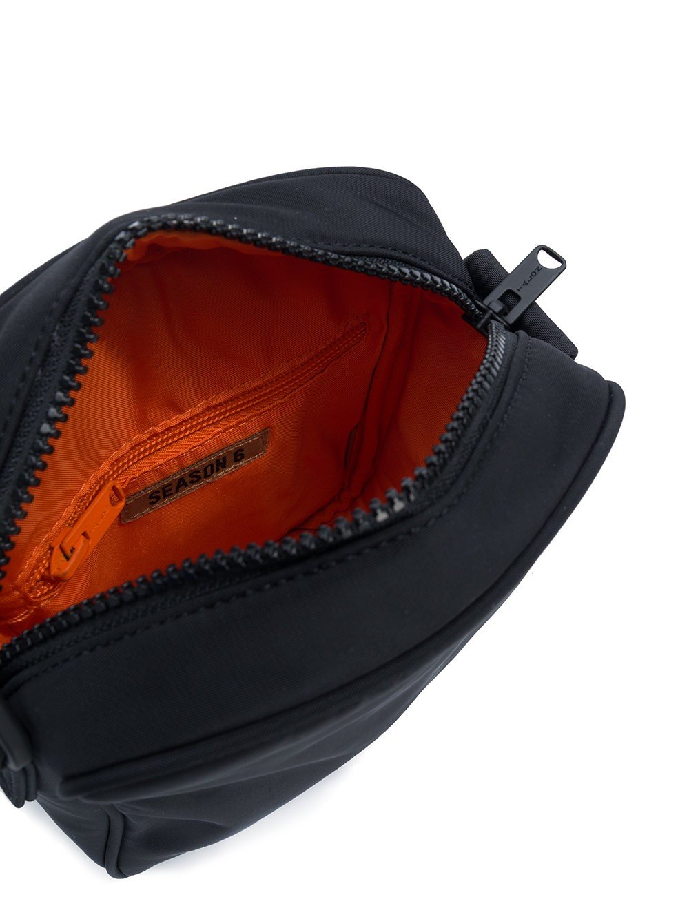 Unisex Cross Body Bag Rectangle Black