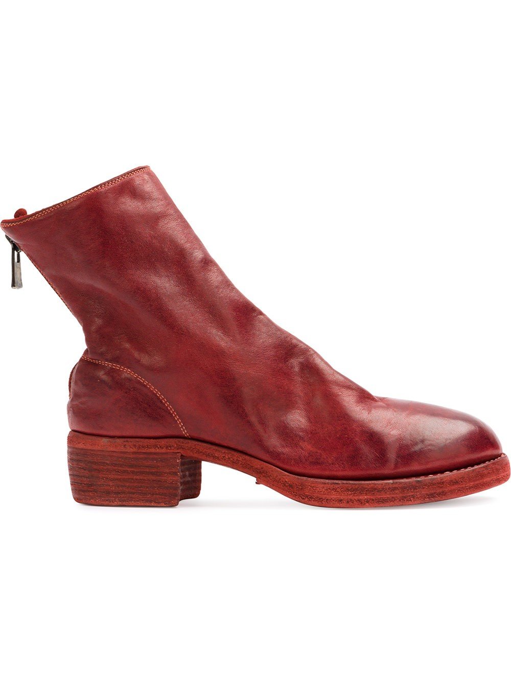 Women's 796Z Soft Horse Back Zip Boots