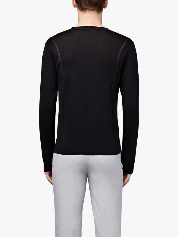 Knitted V-Neck Sweater