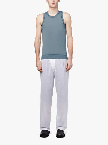 Sleeveless Wool Vest