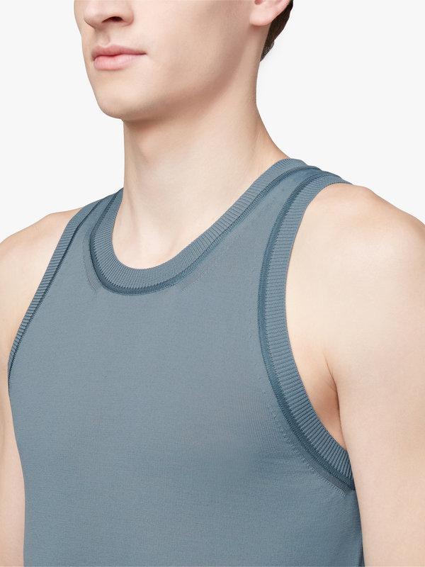 Sleeveless Wool Vest