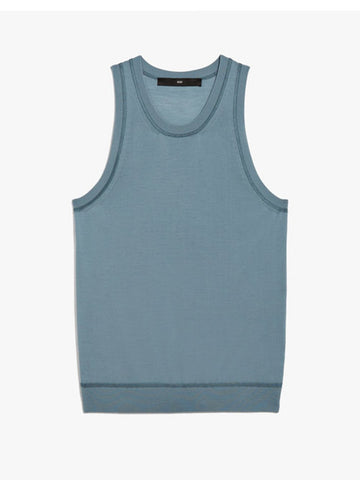 Sleeveless Wool Vest